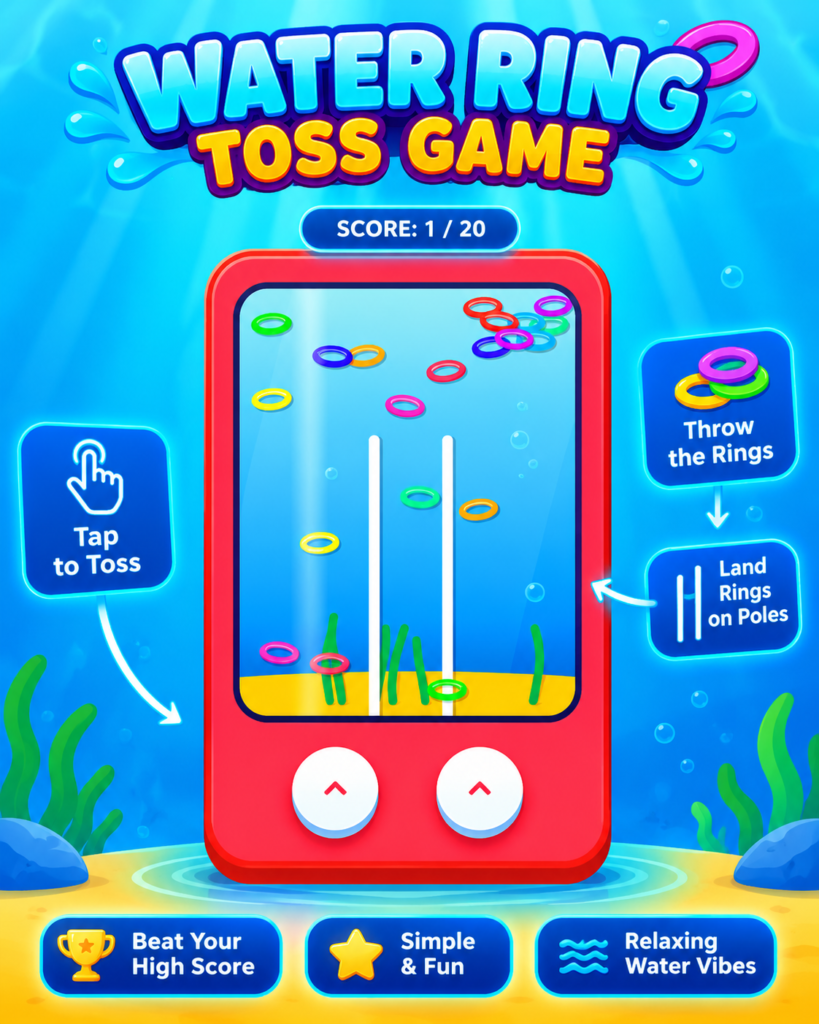Water Ring Toss Game