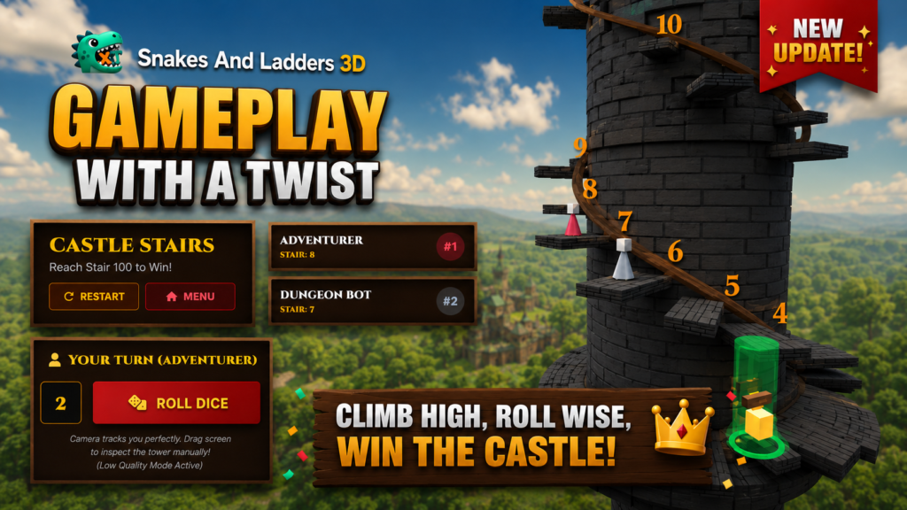 Snakes And Ladders 3D