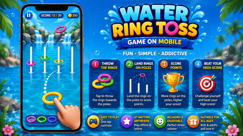 Water Ring Toss Game on Mobile Water Ring Toss Game on Mobile