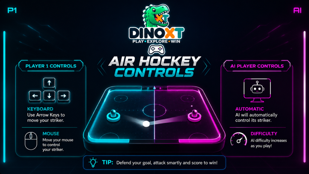 Air Hockey Controls