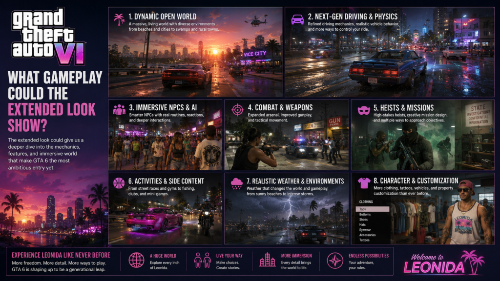 What Gameplay Could the Extended Look Show?