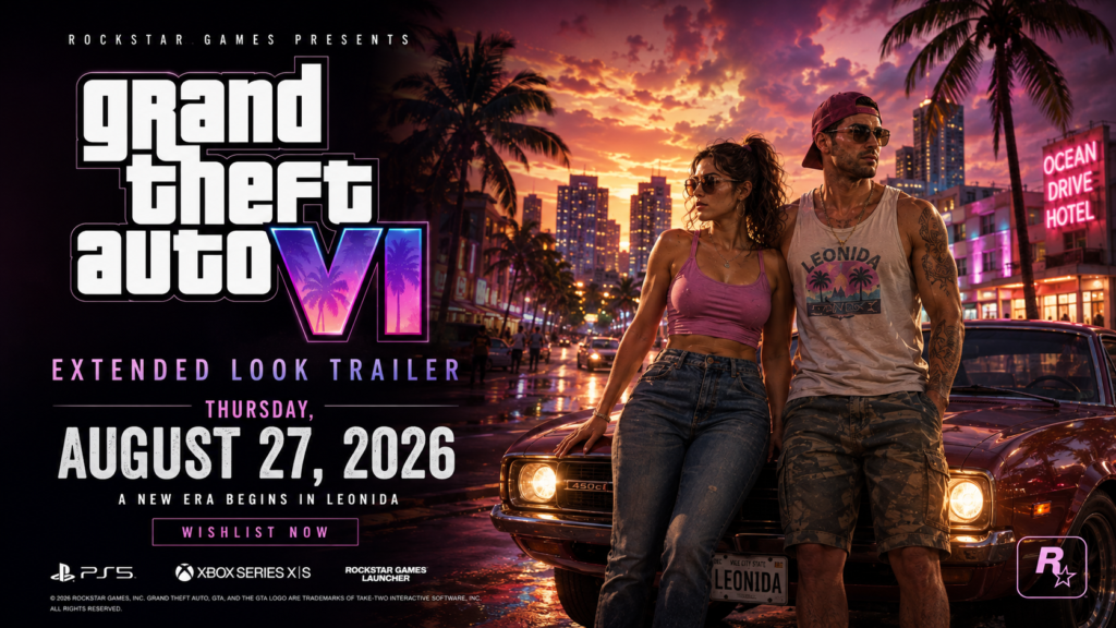 GTA 6 Release Date Extended Look Trailer