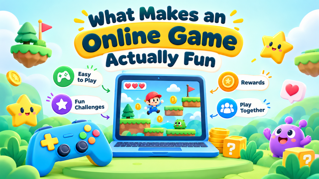 What Makes an Online Game Actually Fun