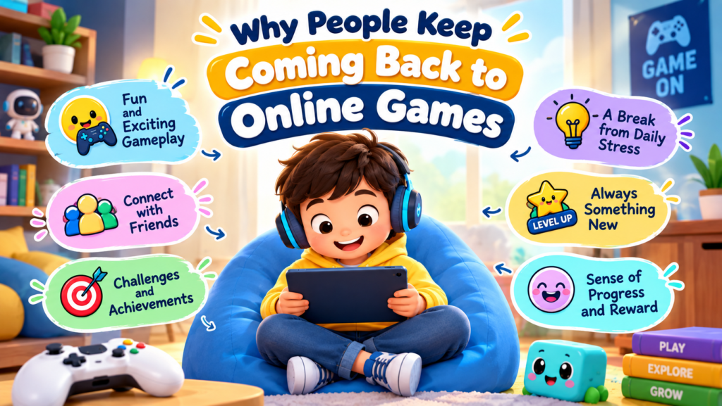 Why People Keep Coming Back to Online Games